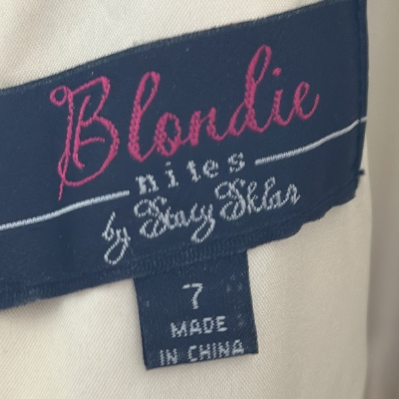 BLONDIE NITES Brocade Ball Gown with Pockets -Size 7 -NWOT-6353 - Picture 8 of 9